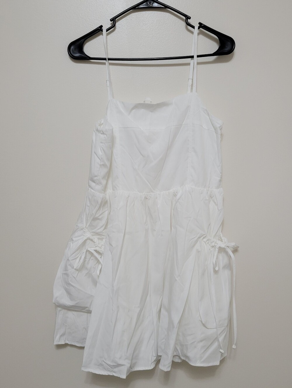 Nwt By Together White Mini Dress With Pockets